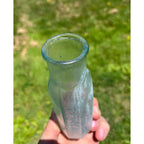 RARE Antique 1860s Civil War Era US NAVY Embossed Pepper Jar Bottle 8-Sided