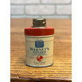 1920s Vintage Dr Wernet's Denture Powder Tin Sample 2"