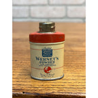 1920s Vintage Dr Wernet's Denture Powder Tin Sample 2"
