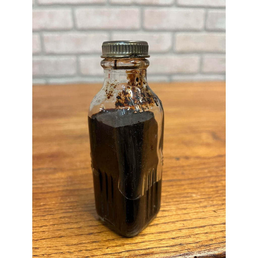 Vintage Hires Root Beer Household Extract Bottle W/ Instructions & Partial Box
