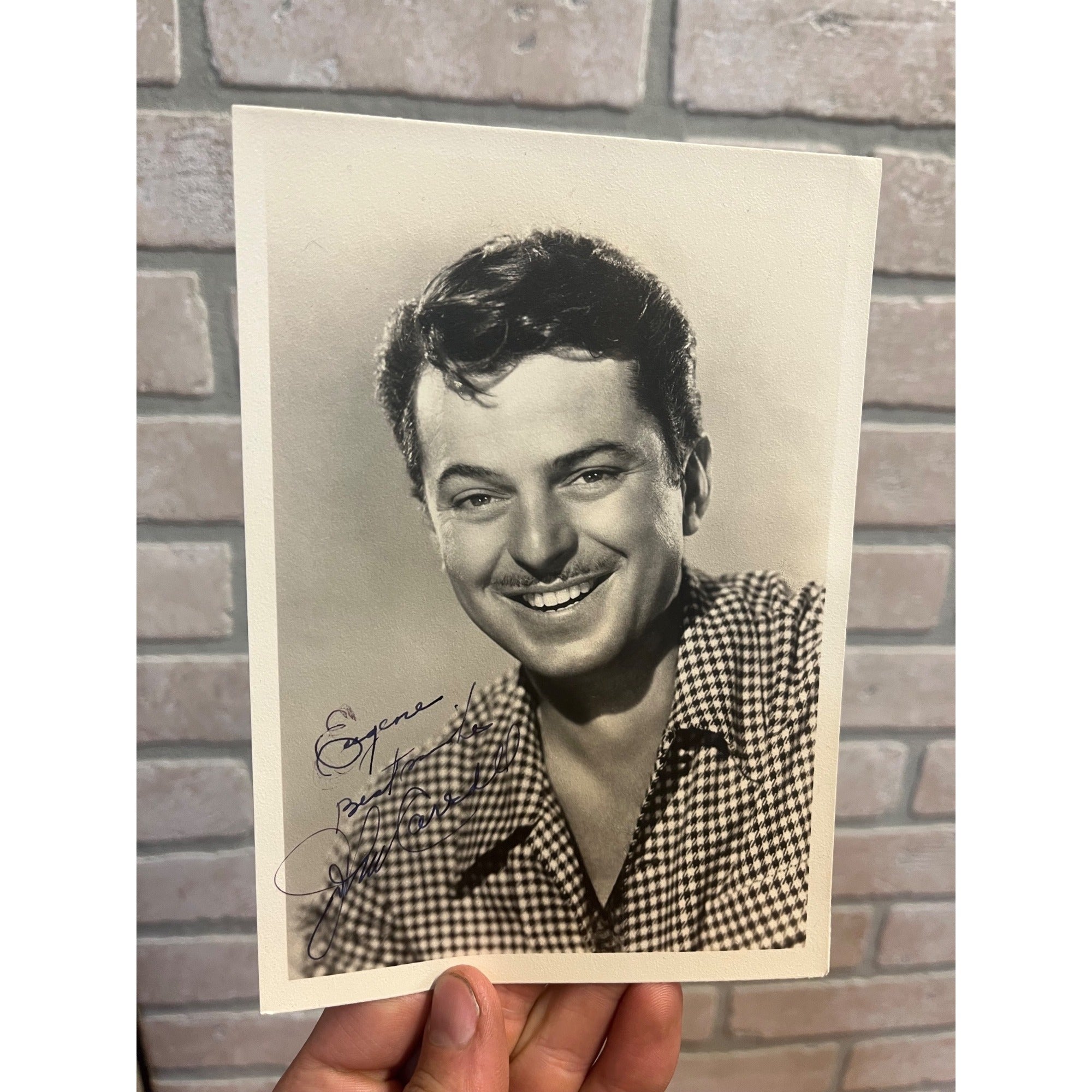 John Carroll Zorro Vintage Matte 5" X 7" Hand Signed Autographed Photo d. 1979