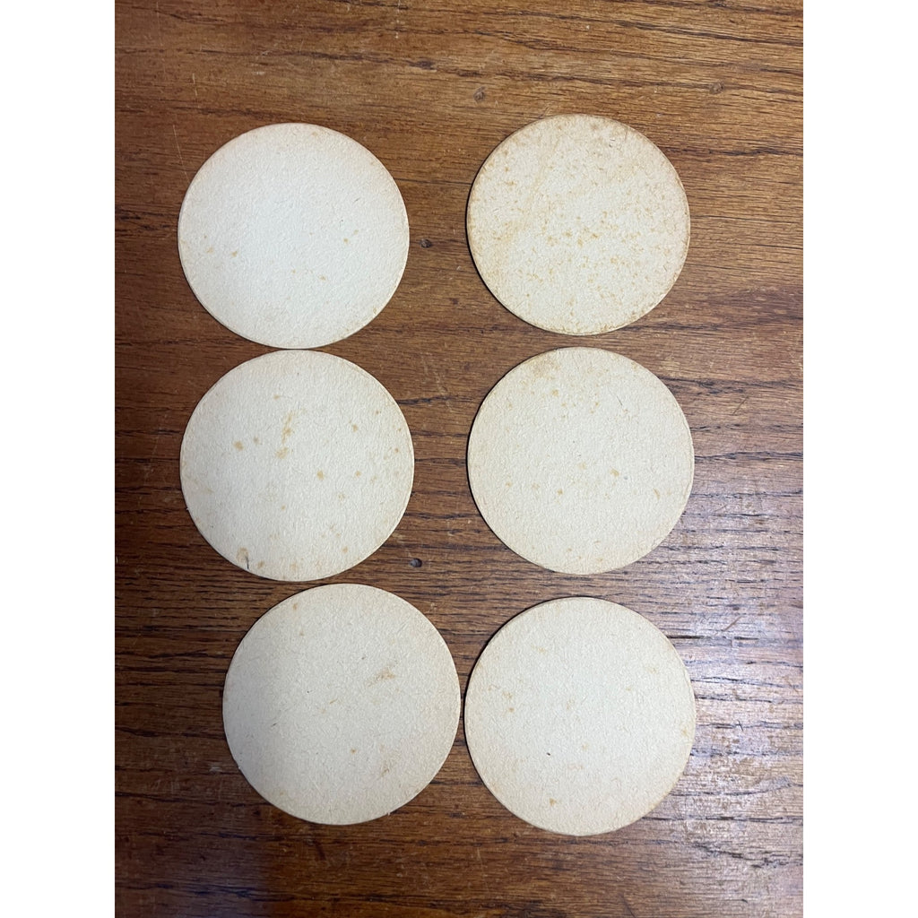 Vintage Gettelman Brewing Co. Milwaukee Beer Bar Coasters Set (6)