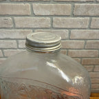 Vintage 1930s GE General Electric Glass Ice Box Fridge Refrigerator Water Bottle Jar #5