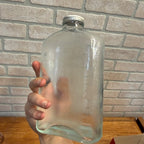 Vintage 1930s GE General Electric Glass Ice Box Fridge Refrigerator Water Bottle Jar #5