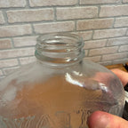 Vintage 1930s GE General Electric Glass Ice Box Fridge Refrigerator Water Bottle Jar #5