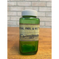 Vintage St. Croix Drug Co Green Apothecary Glass Jar Label Stillwater Minnesota