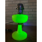 RARE Aladdin Yellow Moonstone Vertique Lamp Uranium Glows- Converted