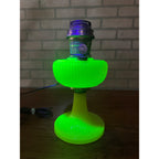 RARE Aladdin Yellow Moonstone Vertique Lamp Uranium Glows- Converted