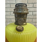 RARE Aladdin Yellow Moonstone Vertique Lamp Uranium Glows- Converted