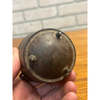 Antique 3-Leg Cast Iron Smelting Pot or Toy Cauldron 2" Tall