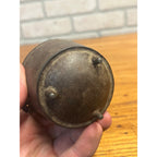 Antique 3-Leg Cast Iron Smelting Pot or Toy Cauldron 2" Tall