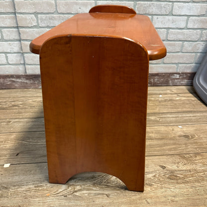 Vintage Wooden Bench Stool Seat Side Table