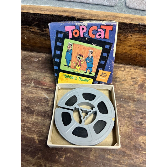 Vintage Top Cat "Dibble's Double" Silent 8mm Home Movie w/ Box