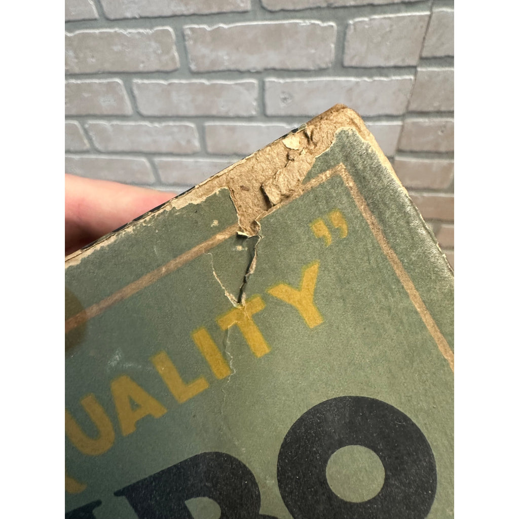 Rare BIG Early 1900s SWITZERS JUMBO TWIST LICORICE RETAIL STORE BOX St Louis MO