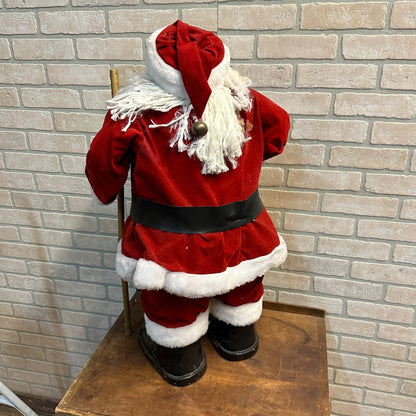 Vintage Large Santa Christmas Statue Figure