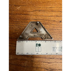 Mack Truck Metal Letter "A” Emblem - 27RU369-P2 - OEM Original Pebbled