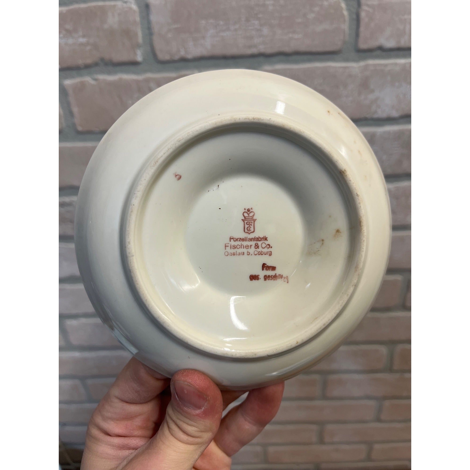 Dortmunder Thier-Brau Ceramic Ashtray Advertising Bier Beer Brewery Hohr, Germany