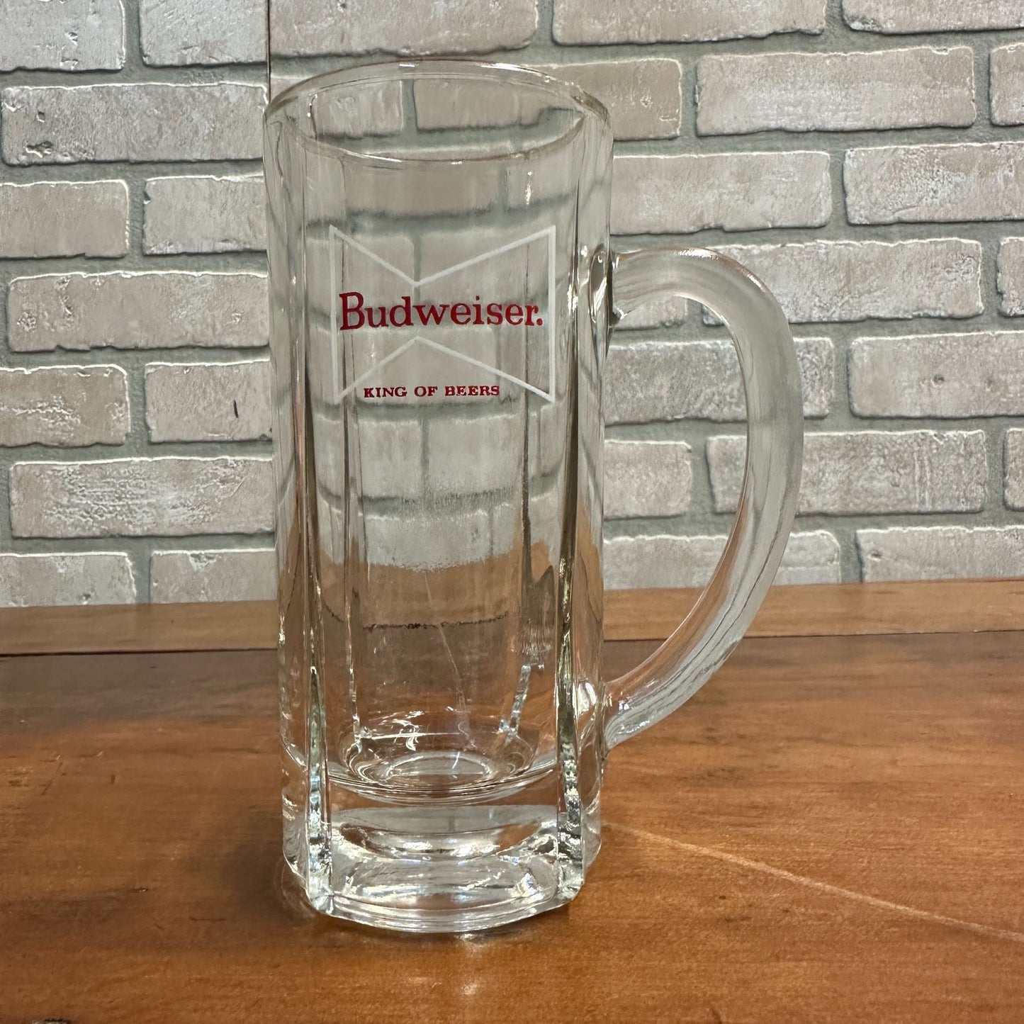 Vintage 1980s Budweiser Bowtie Lot (4) Bar Pub Glasses Mug Michelob Taster ++