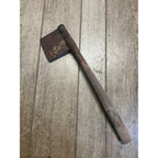 Antique Primitive19th c. Wood Handle Tobacco Cutter Axe Hatchet Farm Tool 1800s