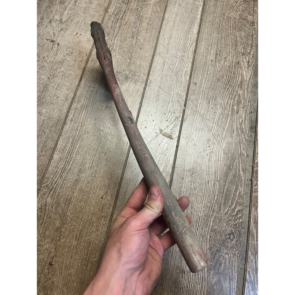 Antique Primitive19th c. Wood Handle Tobacco Cutter Axe Hatchet Farm Tool 1800s