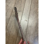 Antique Primitive19th c. Wood Handle Tobacco Cutter Axe Hatchet Farm Tool 1800s
