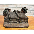Vintage Cape Cod Cottage Cast Iron Hubley Doorstop Door Stop 5.5" x 7.75"