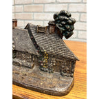 Vintage Cape Cod Cottage Cast Iron Hubley Doorstop Door Stop 5.5" x 7.75"