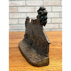 Vintage Cape Cod Cottage Cast Iron Hubley Doorstop Door Stop 5.5" x 7.75"