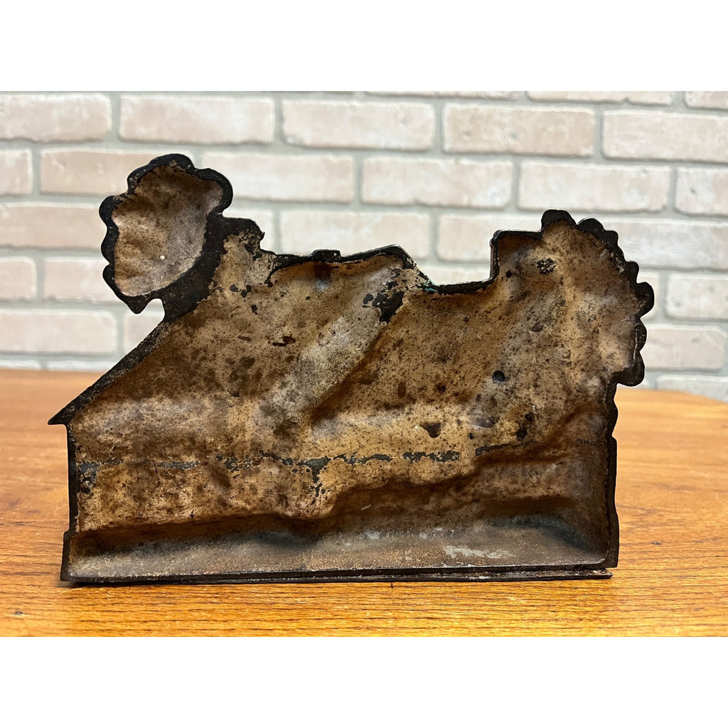 Vintage Cape Cod Cottage Cast Iron Hubley Doorstop Door Stop 5.5" x 7.75"