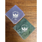 Vintage Camp McCoy US Army Wisconsin Training Camp Lot (2) Hankerchiefs WWII WWI