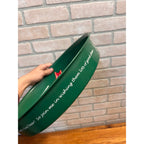 Vintage Jacob Leinenkugel Brewing Co. Round Metal Serving Tray With Indian Maiden Logo Chippewa Falls, WI