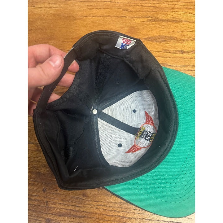 Miller Genuine Draft HARLEY DAVIDSON Snapback Hat Baseball Cap Vintage NOS