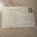 RPPC Postcard Railroad Bridge Trestle Bridge Burke Wis Early