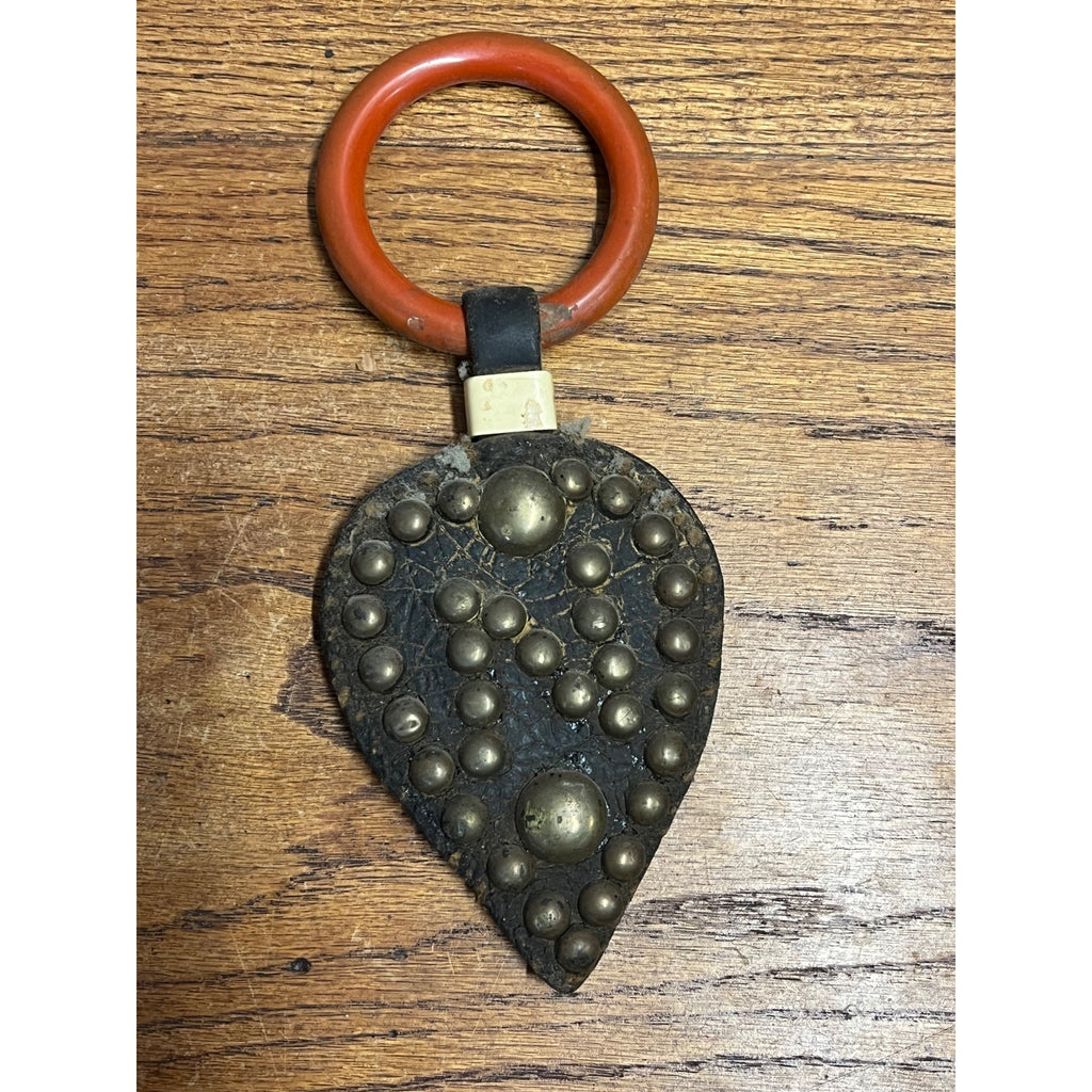 Antique Primitive Horse Studded Horse Harness Drop Western Equestrian Farmhouse
