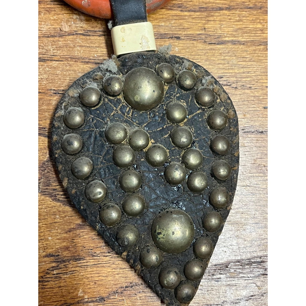 Antique Primitive Horse Studded Horse Harness Drop Western Equestrian Farmhouse