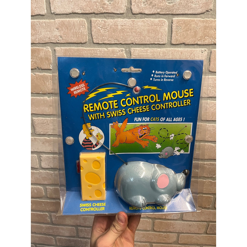 1993 Vintage Fun-Damental Too Remote Control RC Mouse Rat Cat Toy New