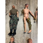 Vintage HUGE LOT (30) G.I. Joe 12" Action Figures Army Military - Used
