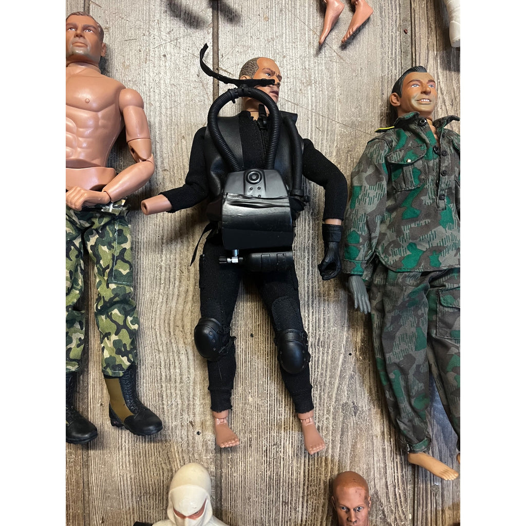 Vintage HUGE LOT (30) G.I. Joe 12" Action Figures Army Military - Used