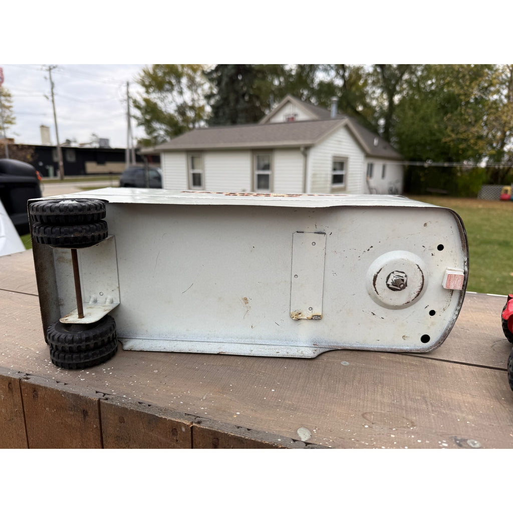 Vintage 1958 Tonka Nation Wide Moving Semi Truck Hauler Pressed Steel Toy