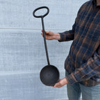 Antique Large Smelting Pot Ladle Blacksmith Tool 27"
