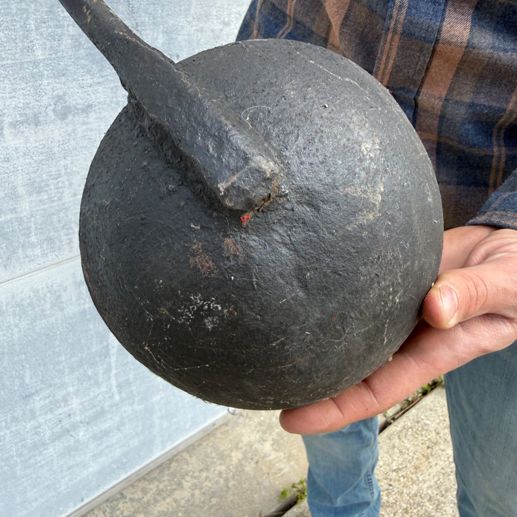 Antique Large Smelting Pot Ladle Blacksmith Tool 27"