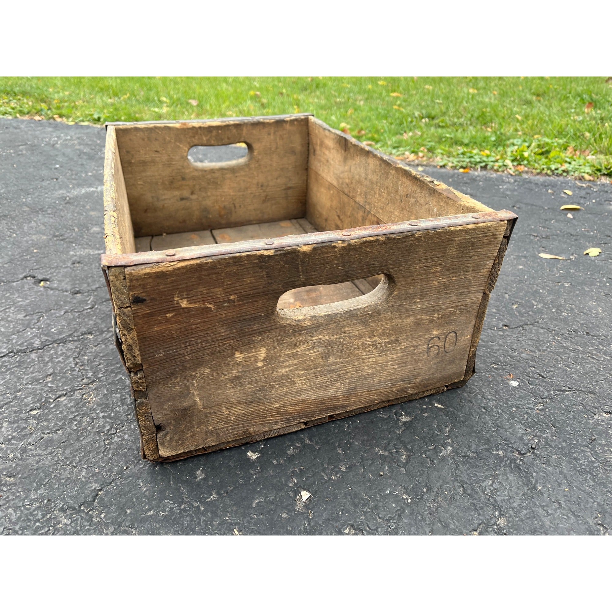 Vintage A. Gettelman Brewing Co. Milwaukee WI Wooden Beer Crate Bottle Case