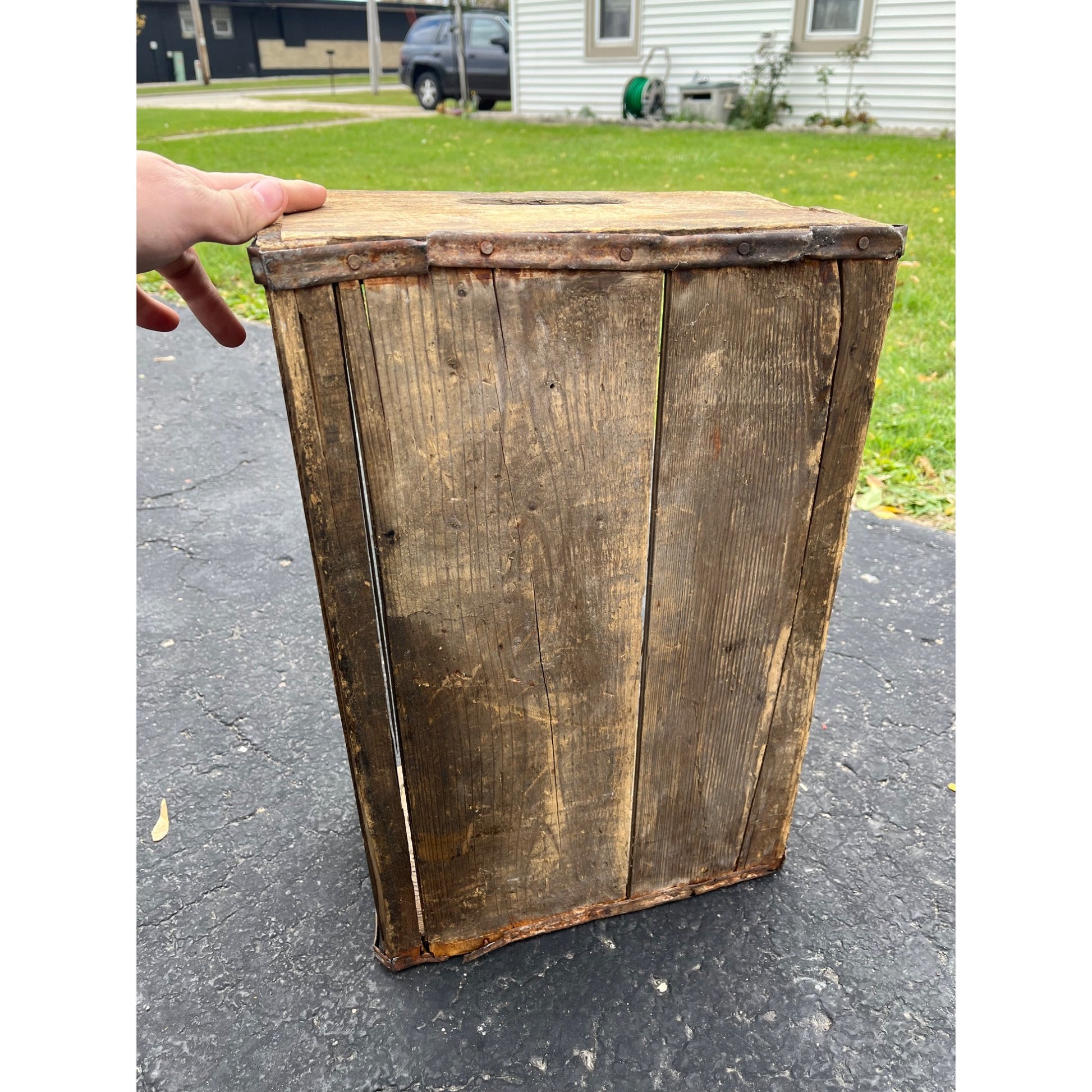 Vintage A. Gettelman Brewing Co. Milwaukee WI Wooden Beer Crate Bottle Case