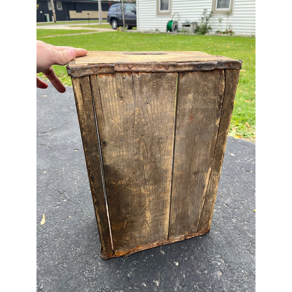 Vintage A. Gettelman Brewing Co. Milwaukee WI Wooden Beer Crate Bottle Case