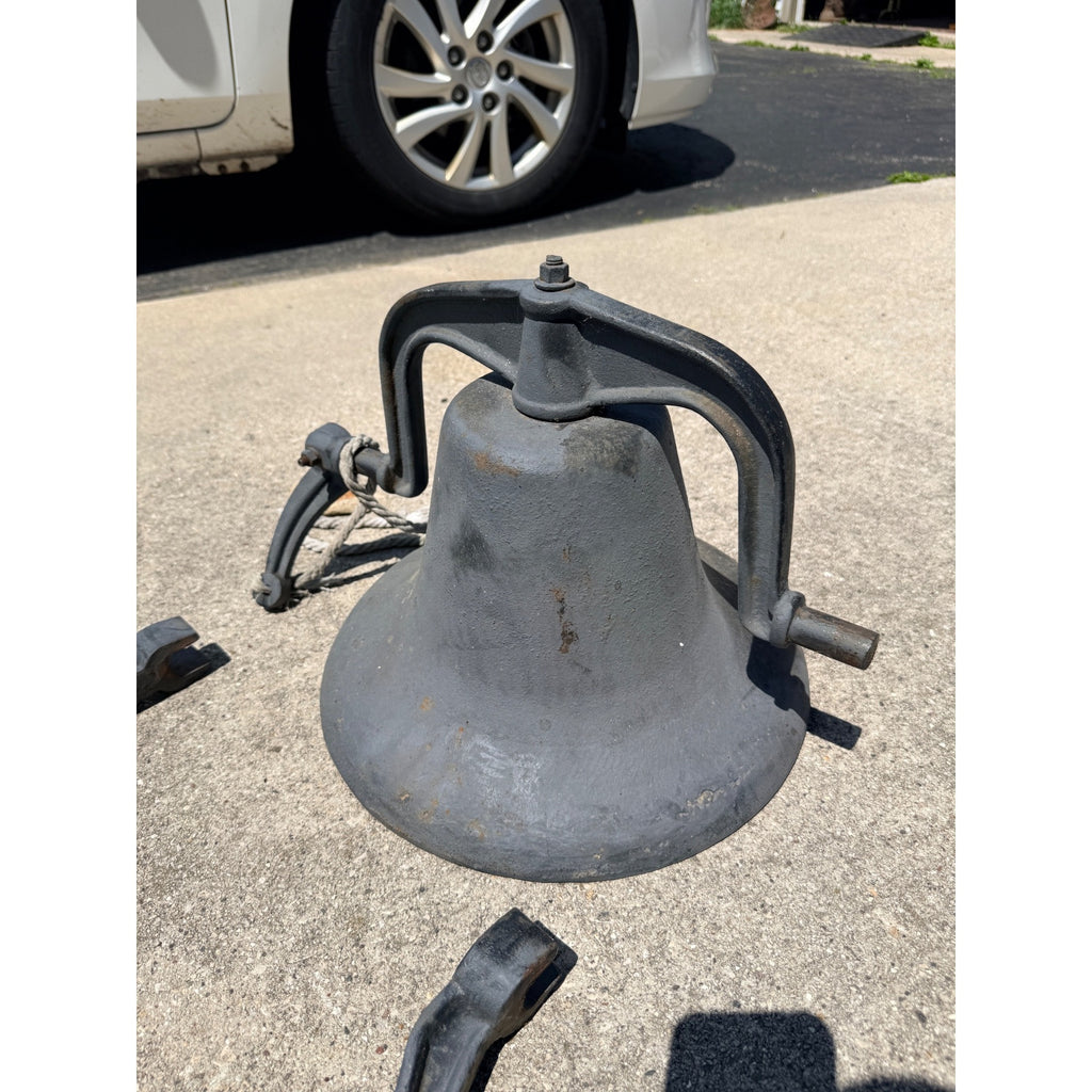 Antique Cast Iron School/Church/Farm Nashville No. 2. Bell Yoke