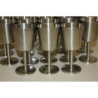 Vintage 1960s Old Hall Stainless Wine Goblets Cups MCM Robert Welch Set of (24)