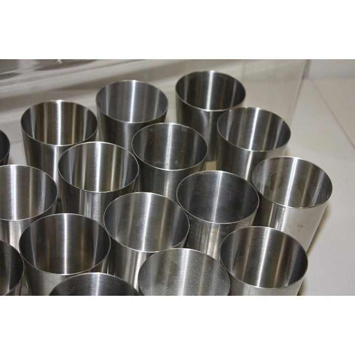 Vintage 1960s Old Hall Stainless Wine Goblets Cups MCM Robert Welch Set of (24)