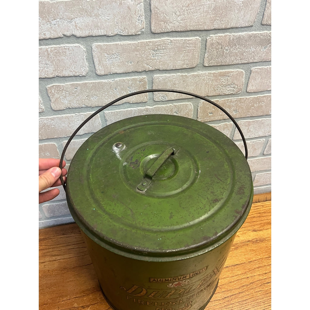 Vintage Duplex Fireless Stove No. 0 Durham Mfg Co. Muncie, Ind