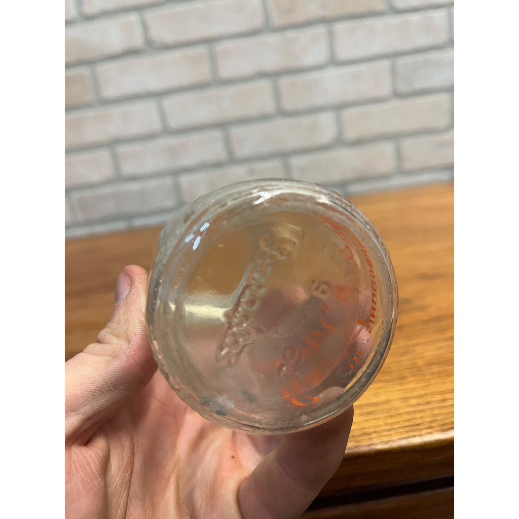 Vintage Half Pint Milk Bottle Brook View Dairy Bourbonnais Illinois