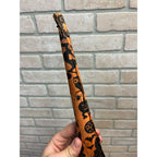 Vintage 1920s Halloween German Paper Party Horn Noisemaker Witch JOL Cat Witch